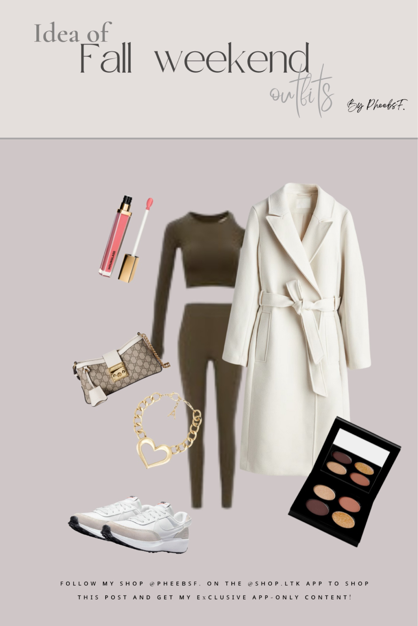 
Fall weekend outfit WISKII
Seamless Open Back Crop Top +
Seamless Legging/ Nike sneakers /Gucci horsebit bag/ #LTKActive #LTKFindsUnder100 #LTKSeasonal


#LTKautumn #LTKfitness #LTKworkwear