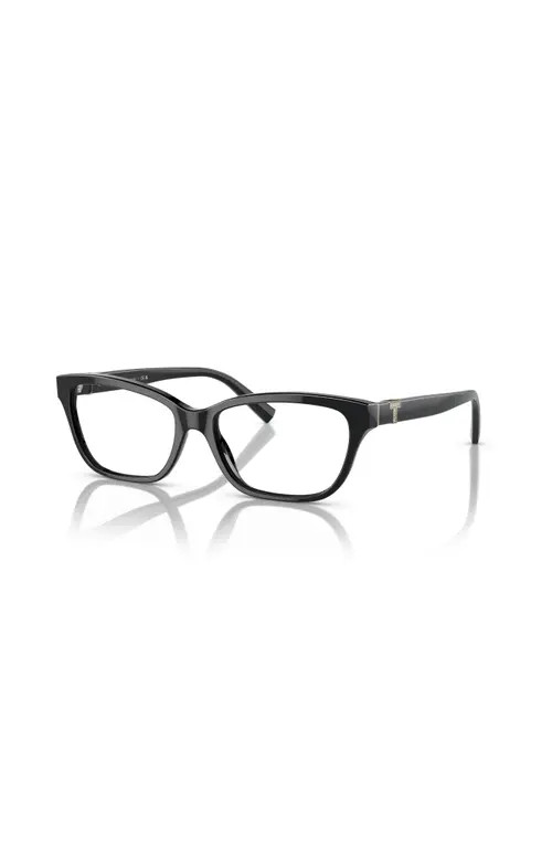 Tiffany & Co. 52mm Rectangle optical glasses in Black at Nordstrom | Nordstrom