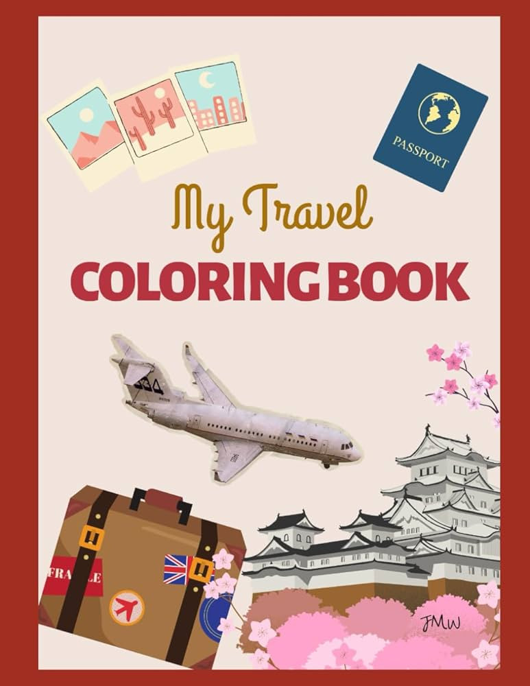 My Travel Coloring Book | Amazon (US)