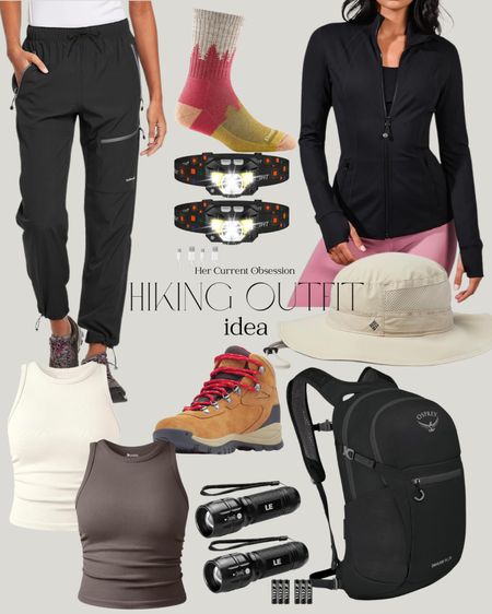 Amazon hiking outfit inspo for all my outdoorsy friends. Follow me HER CURRENT OBSESSION for more outdoors style and adventures 😃

Hiking backpack, hiking boots, flashlights, camping outfit idea, headlamps, hiking essentials, hiking pants

#LTKFitness #LTKActive #LTKU