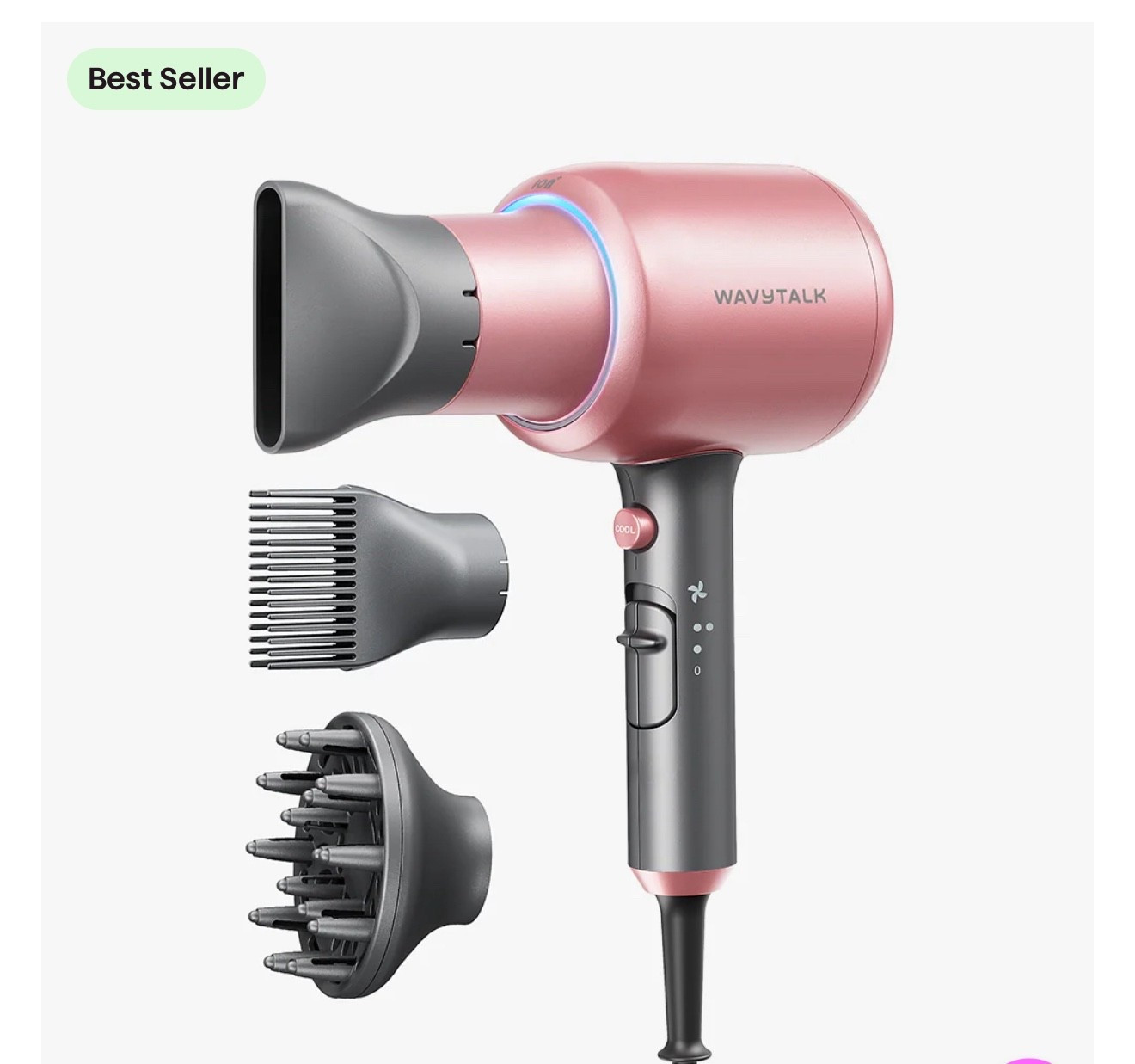 This hair dryer dries my hair in half the time and keeps the frizz at bay!!!  Very affordable and mine has lasted at least 2 years now!  

#LTKBeauty #LTKselfcare #LTKmomlife