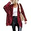 BTFBM Leopard Cardigan for Women Long Sleeve Open Front Cardigans Sweaters Pockets Loose Knit 202... | Amazon (US)