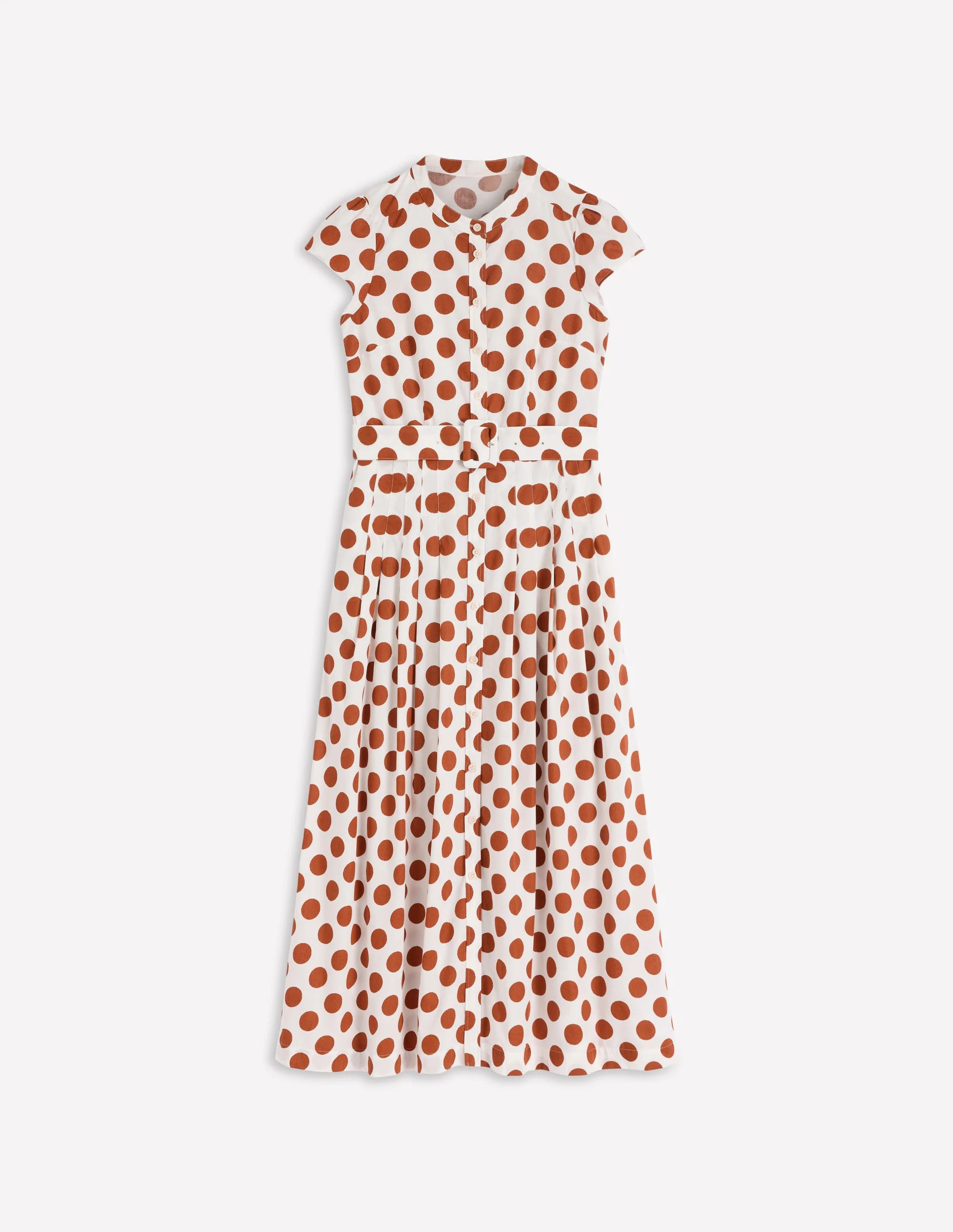 Arabella Cotton Maxi Dress-Pink Carnation Stem | Boden (US)