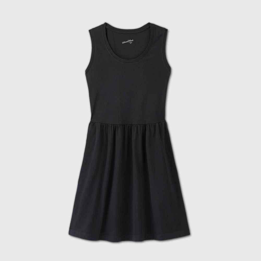 Women's Sleeveless Babydoll Dress - Universal Thread Black XS | Target