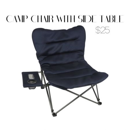 This camp chair with side table is currently on sale for $25 at Walmart! Would be a perfect gift for your brother, husband, boyfriend, or girlfriend who loves camping or being outdoors! At this price, it would also make a great white elephant gift! 

Gift, gifts, idea, affordable, inexpensive, on, a , budget, holiday, shopping, deal, deals, Christmas, chairs, furniture, sale, outdoor, gift, camping, lover, boyfriend, husband, brother, friend, hiking, camp, fold, up, lounge, backyard, white, elephant, blue, navy. 

#LTKfindsunder50 #LTKGiftGuide #LTKsalealert