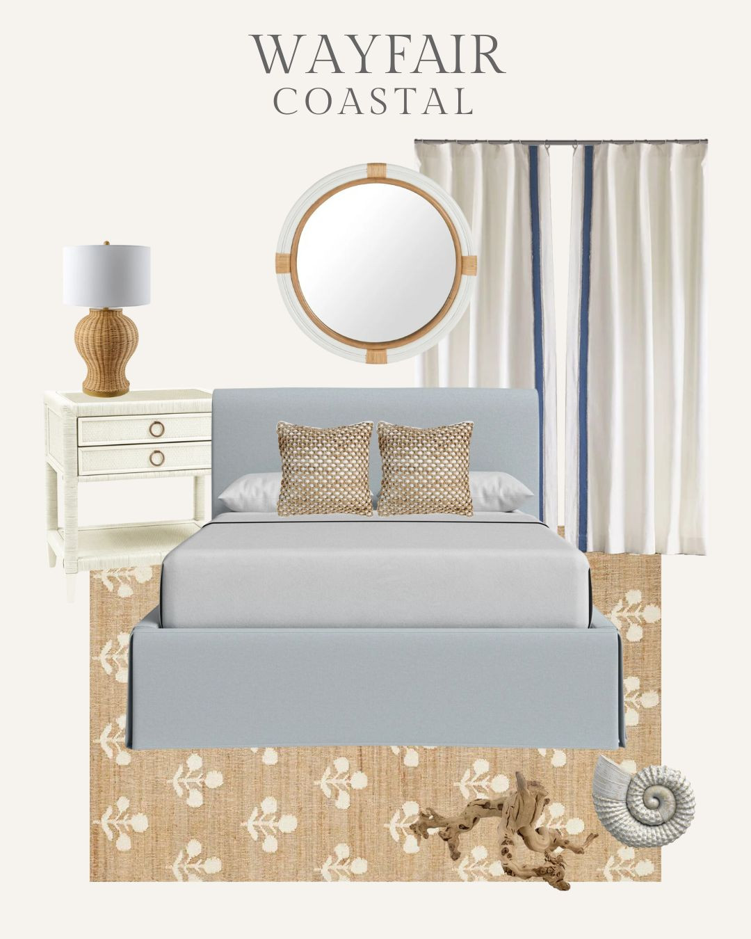 Coastal bedroom, blue and white,
Beach house bedroomm

@wayfair #wayfairpartner #wayfair


#LTKStyleTip #LTKHome