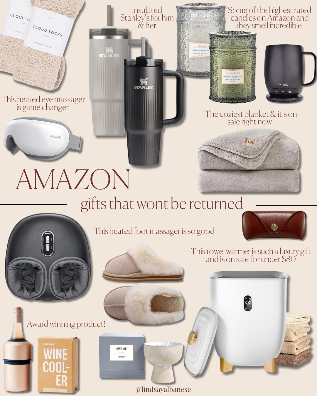 Amazon & Rebecca Minkoff 🎁✨ Grabbed all these products for you to shop from that would make great Christmas gifts. 



#LTKFindsUnder100 #LTKGiftGuide #LTKCyberWeek