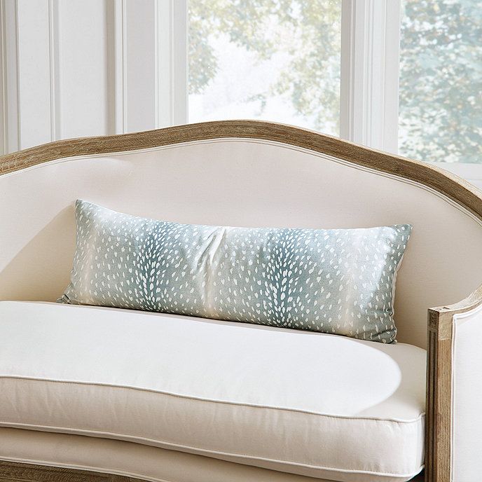 Antelope Print Long Lumbar Throw Pillow | Ballard Designs, Inc.