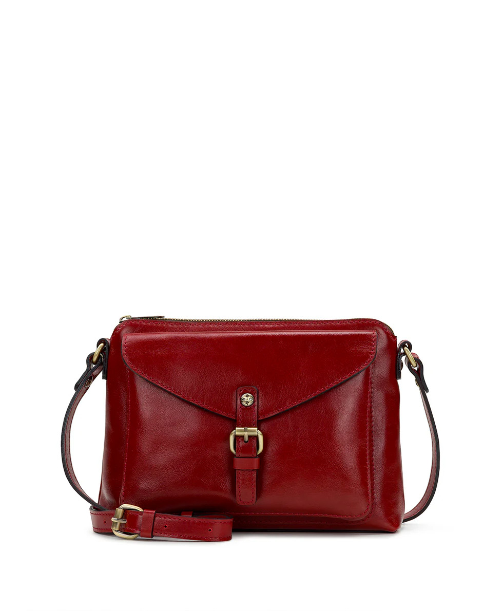 Avellino Crossbody  - Vintage Distressed Leather | Patricia Nash Designs