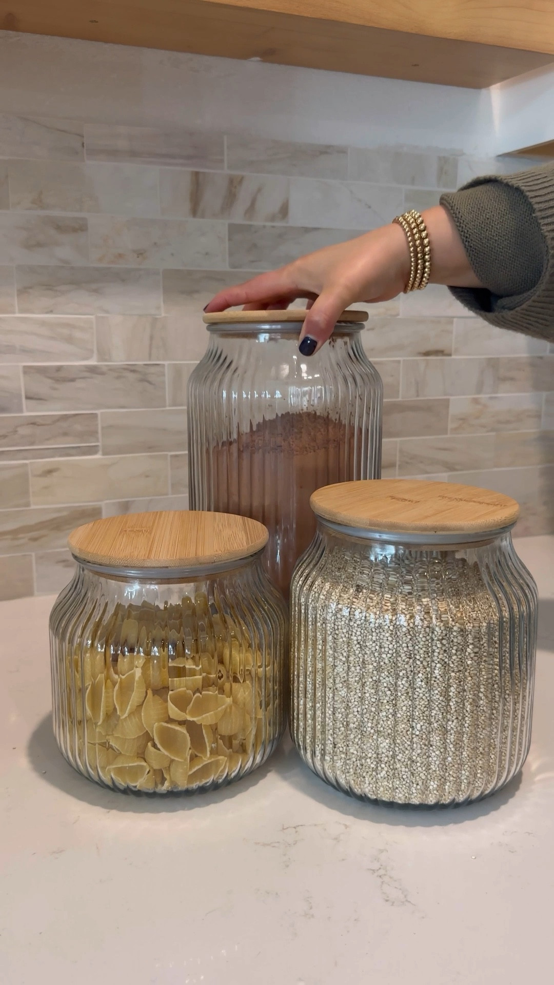 My favorite glass jars from Walmart 👌🏼😍

Home 
Pantry
Home finds
Walmart home 

#LTKHome #LTKSaleAlert