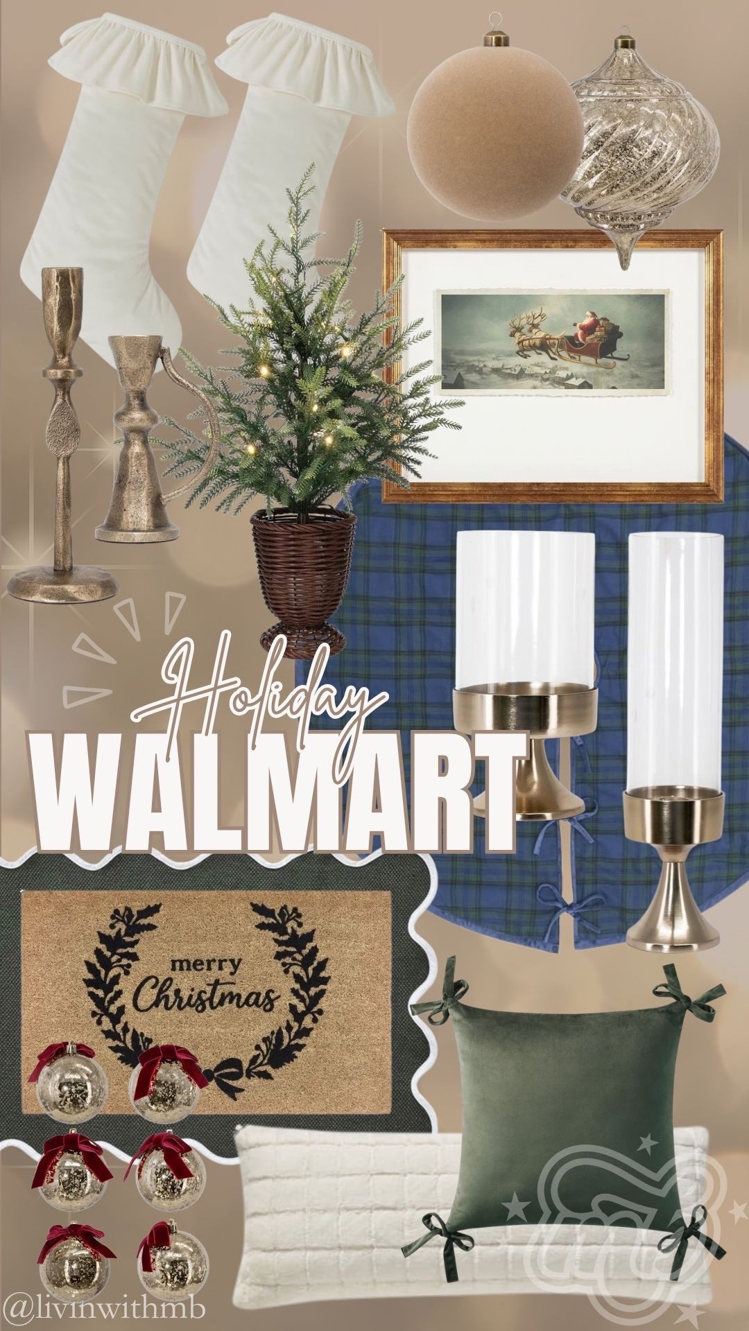 Walmart Holiday 2026 collection is here! 🌲

#LTKHome #LTKSeasonal