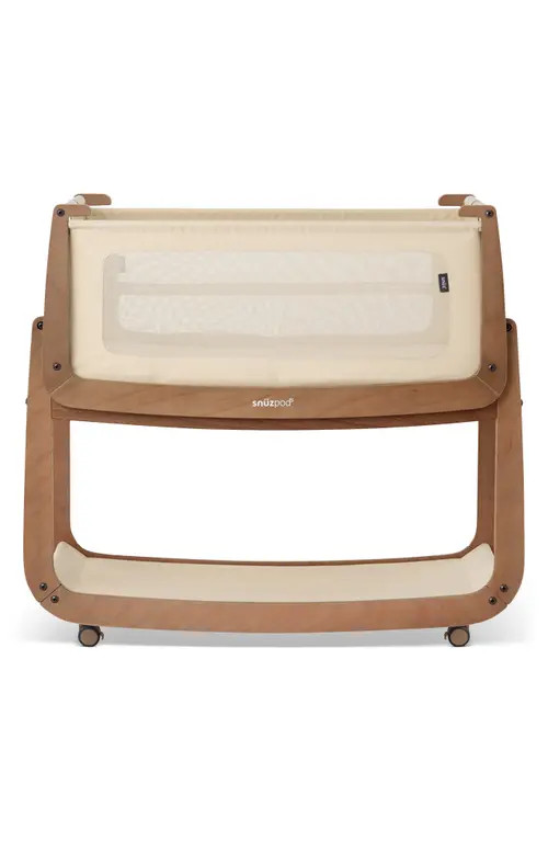 The SnüzPod5 Bedside Bassinet in Walnut at Nordstrom | Nordstrom
