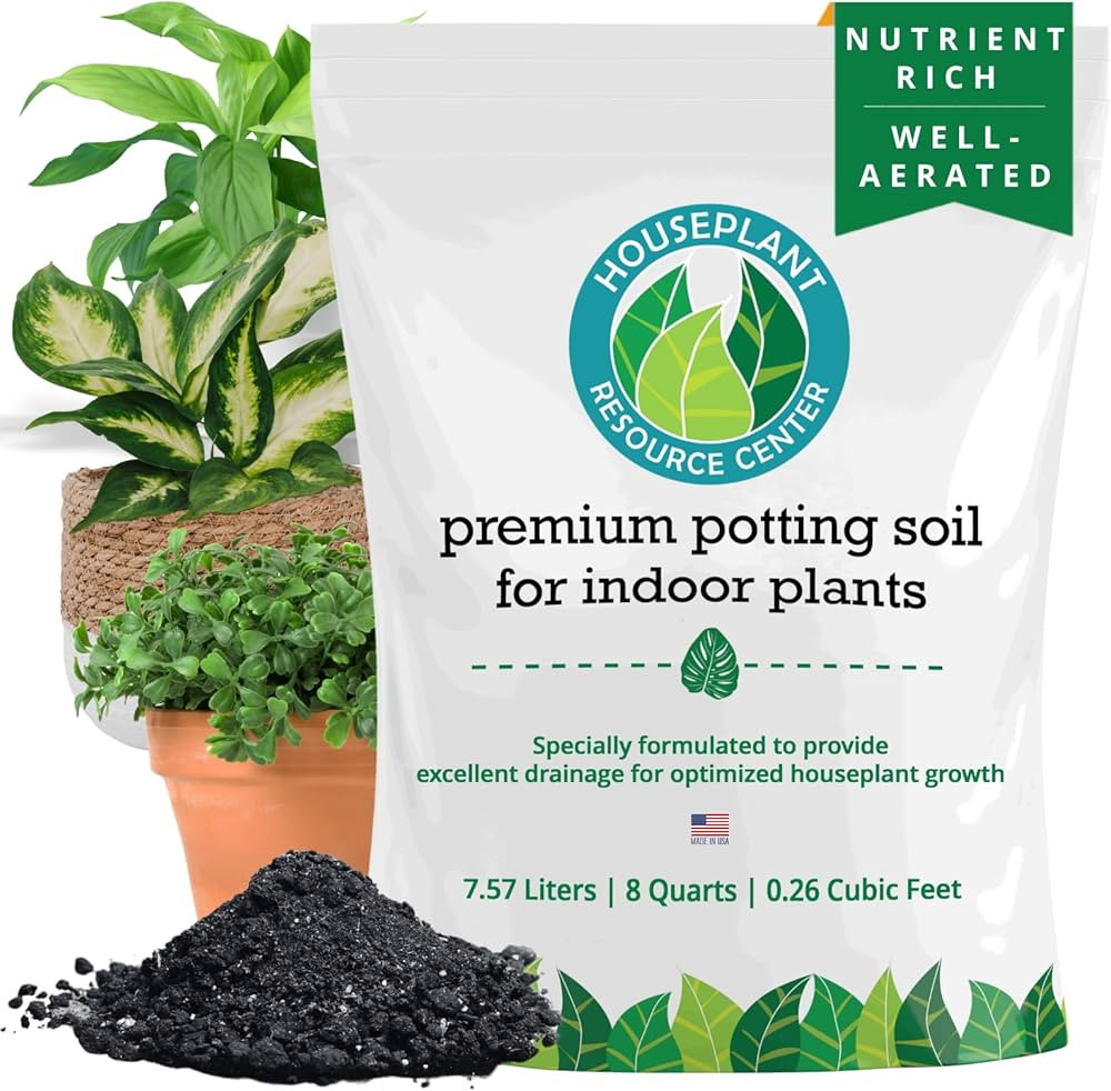 Premium Indoor Plant Soil with Enhanced Drainage and Optimal Nutrient Content for Healthy Plant R... | Amazon (US)