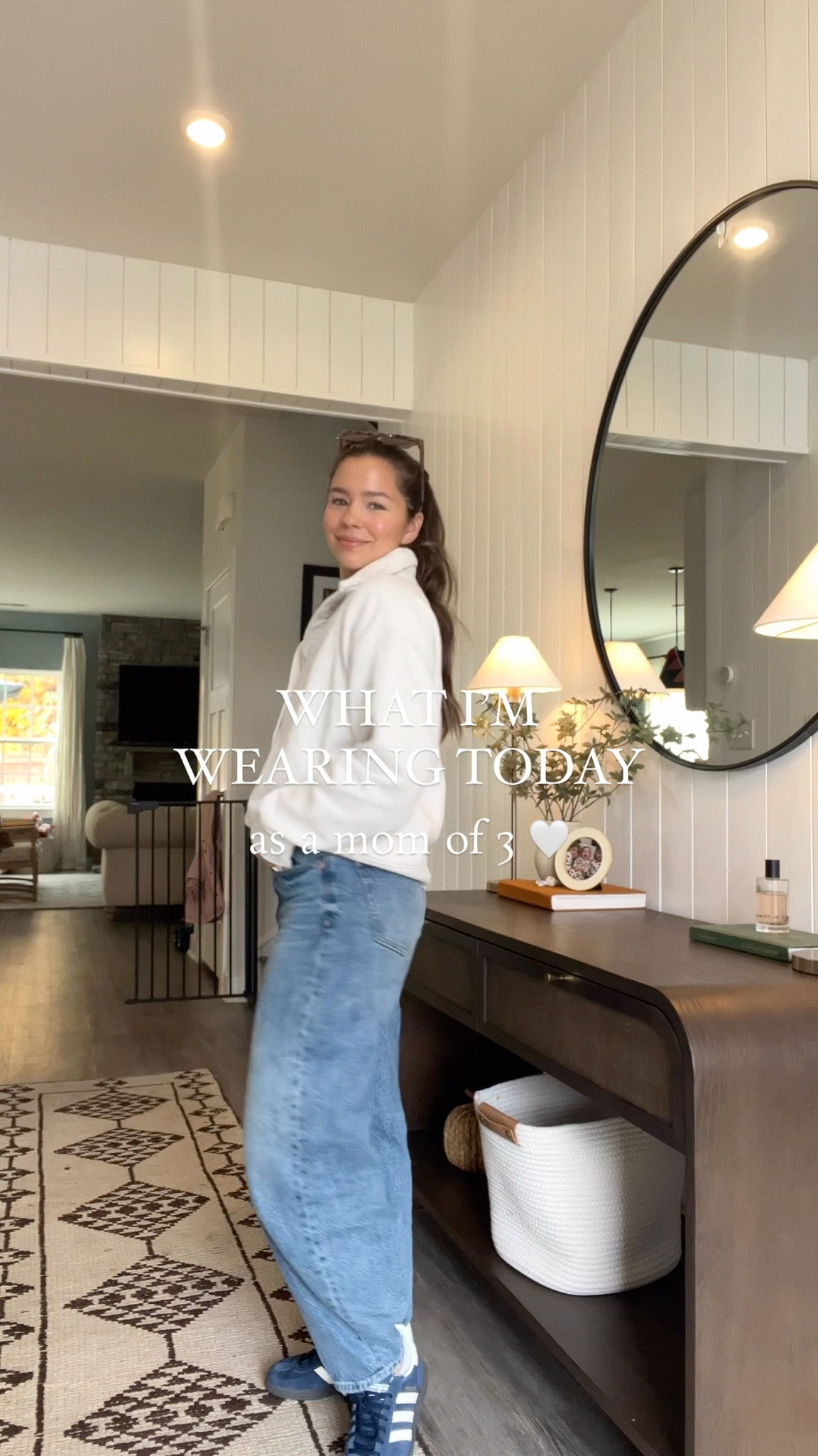 Happy Monday 🩵 a casual outfit idea for you today! 

Petite style
Casual

Mom outfit 


#LTKPetite #LTKFindsUnder100 #LTKShoeCrush