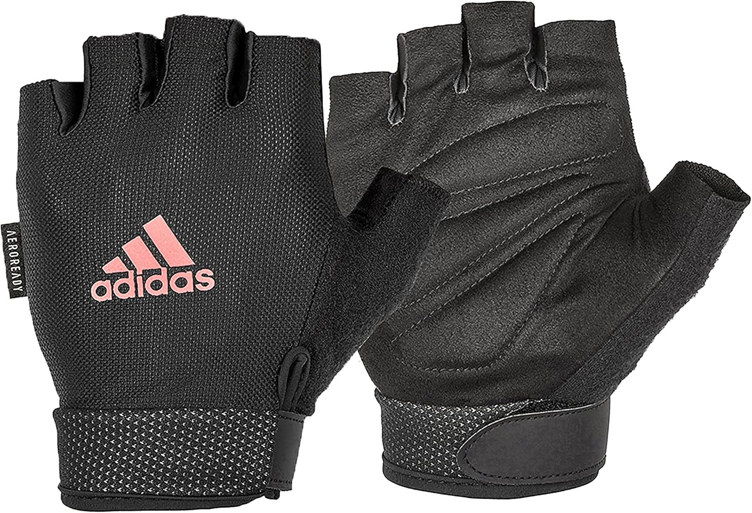 adidas Essential Adjustable Fingerless Gloves for Men and Women - Padded Weight Lifting Gloves - ... | Amazon (US)