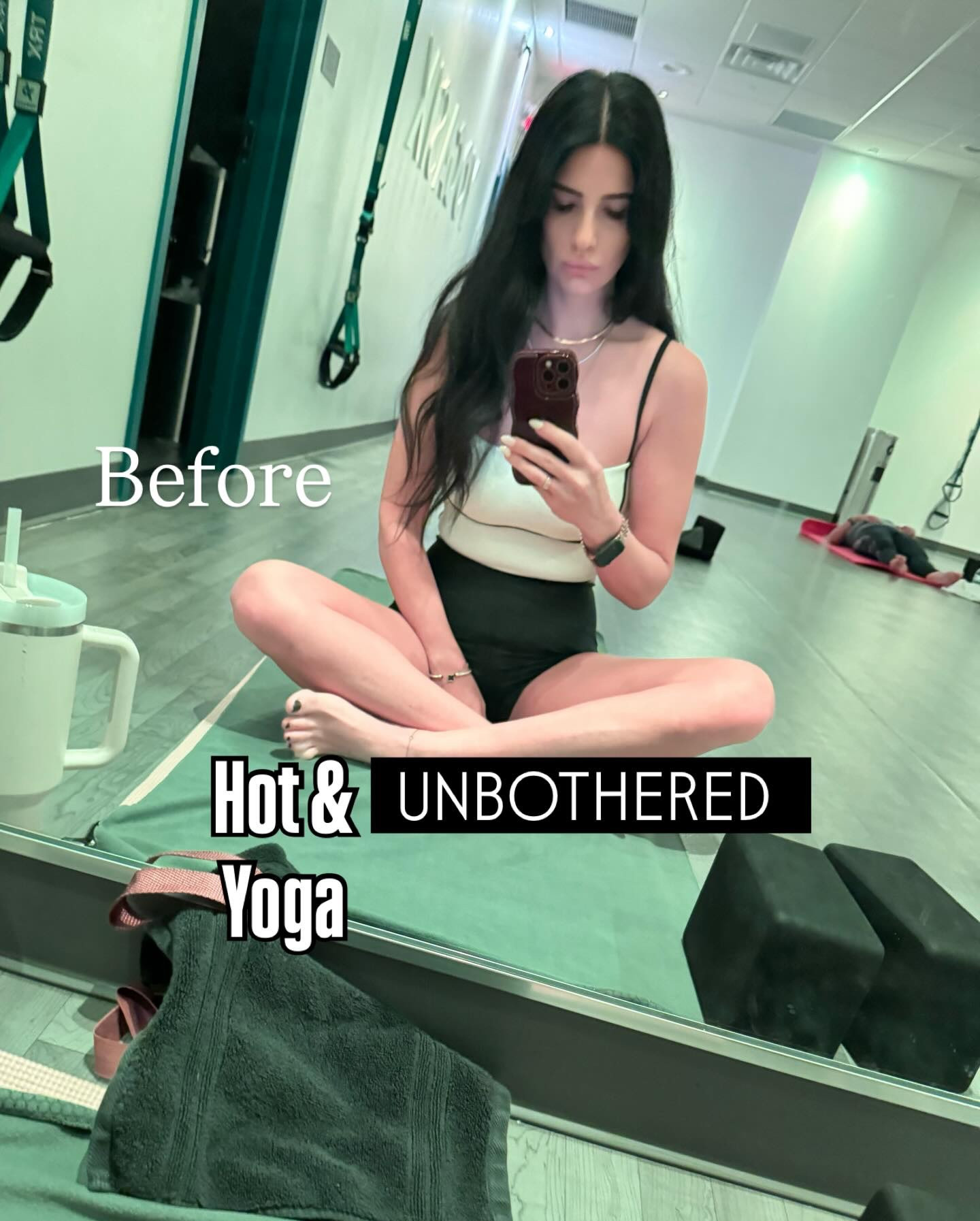 Any one interested in doing hot yoga??? Any questions?  Dm me?? 

#hotandunbothered #hotyoga #unbothered #wellness #move