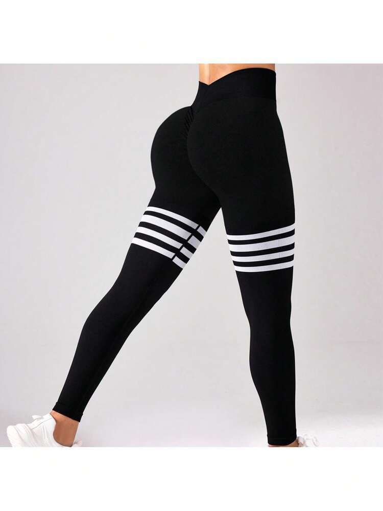 Workout Leggings For Women Seamless Scrunch Butt Lifting Leggings High Waisted Booty Yoga Pants Compression Tights | SHEIN