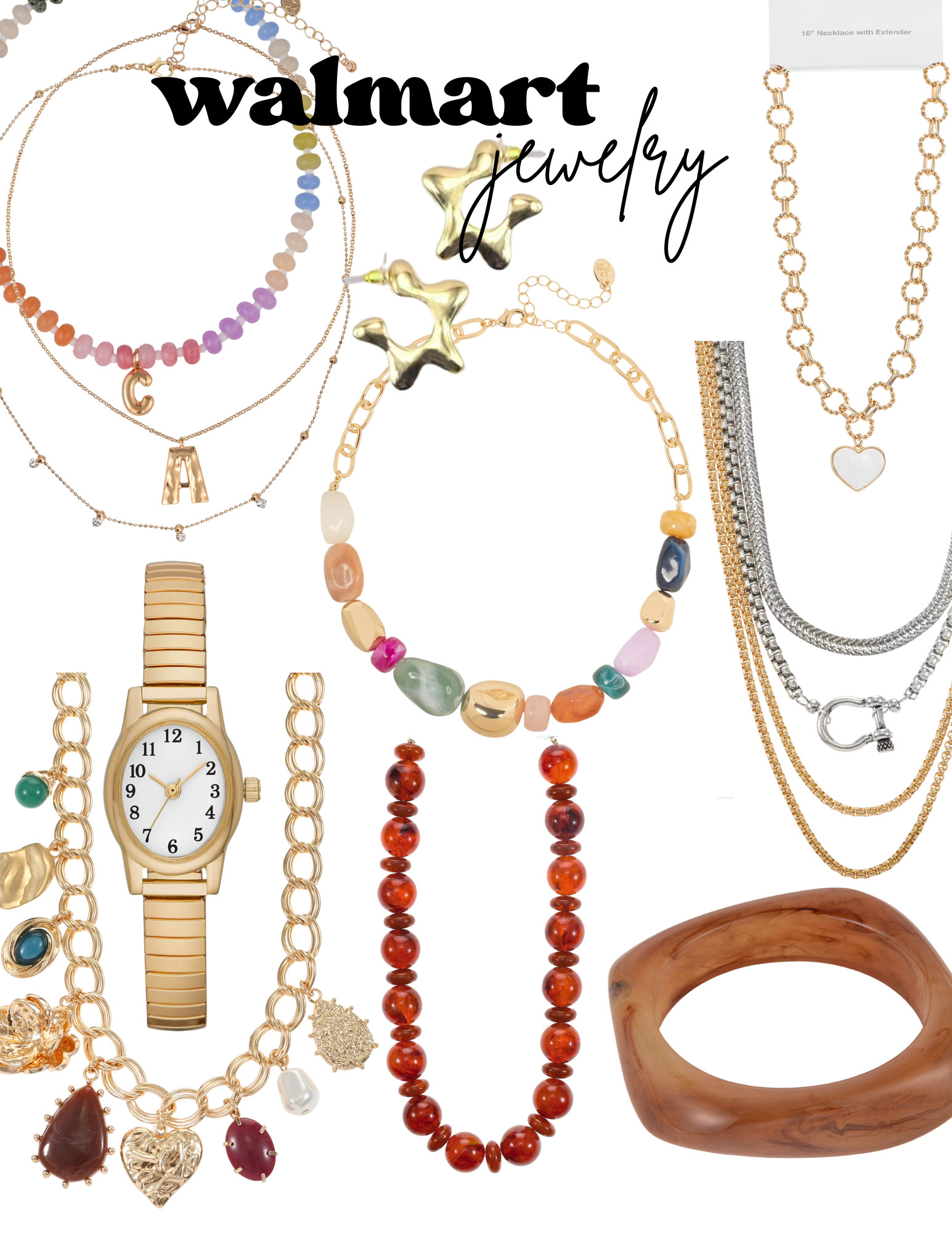 walmart jewelry 

 #LTKdayinmylife #LTKgrwm #LTKootd