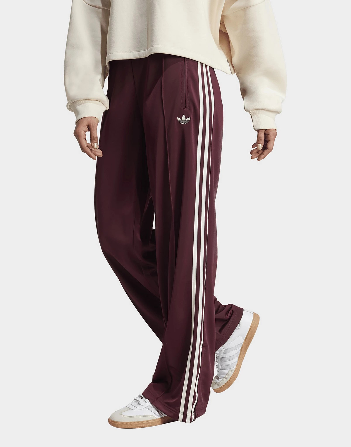 Red adidas Originals Adicolor Classic Firebird Loose Track Pants | JD Sports UK | JD Sports (UK)