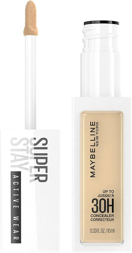 Maybelline Super Stay Liquid Concealer Makeup, Full Coverage Concealer, Up to 30 Hour Wear, Trans... | Amazon (US)