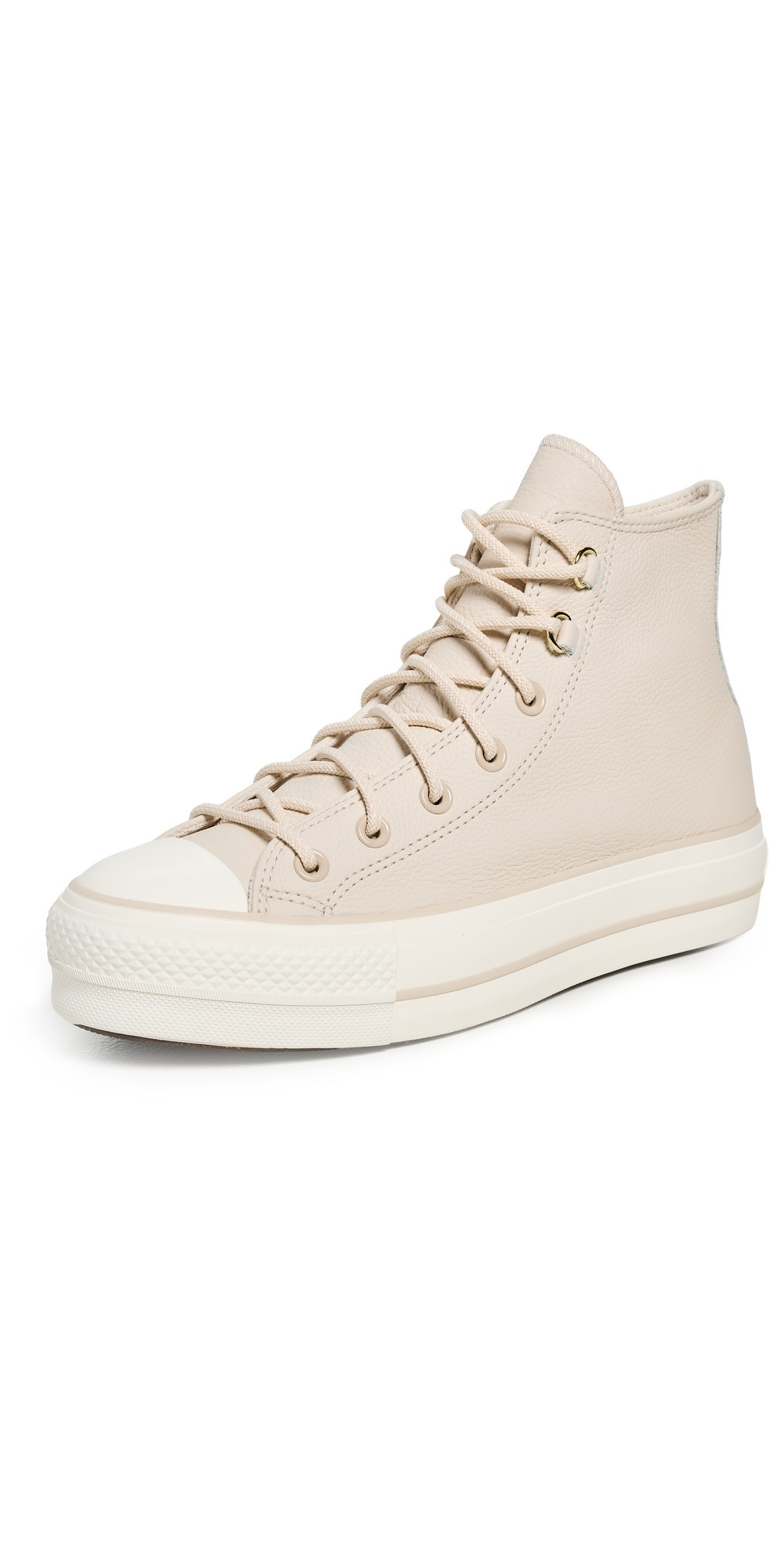 Converse Chuck Taylor All Star Lift Platform Glam Sneakers Light Dune/Egret 8.5 | Shopbop