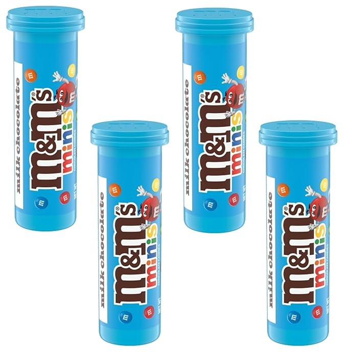 M&M's Minis Tubes Chocolate Candies - Pack of 4 - Delicious Classic Candy - Great for the Whole F... | Amazon (US)