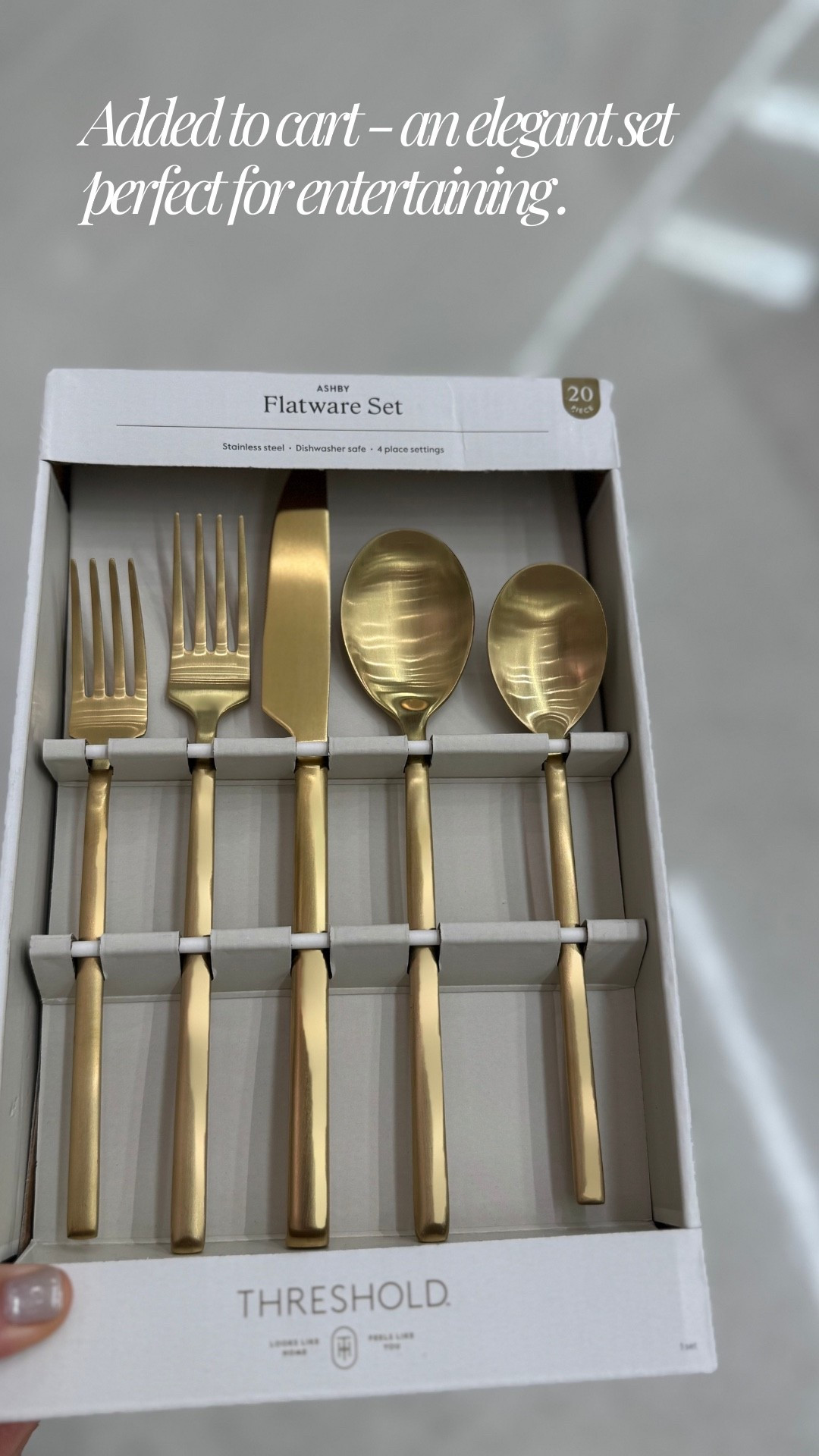 Added to cart - an elegant set perfect for entertaining. How beautiful and expensive looking is this! Really great Price point. 

#LTKHome #LTKfoodie #LTKHoliday