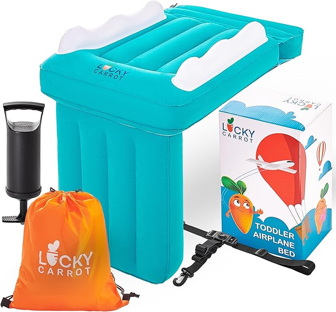 Inflatable Toddler Airplane Bed - Baby Airplane Bed - Inflatable Airplane Bed for Toddlers - Kids... | Amazon (US)