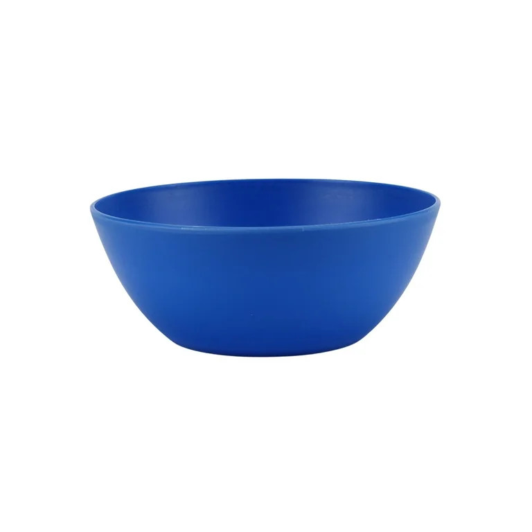Your Zone Blue Bowl, Single Piece, Plastic | Walmart (US)