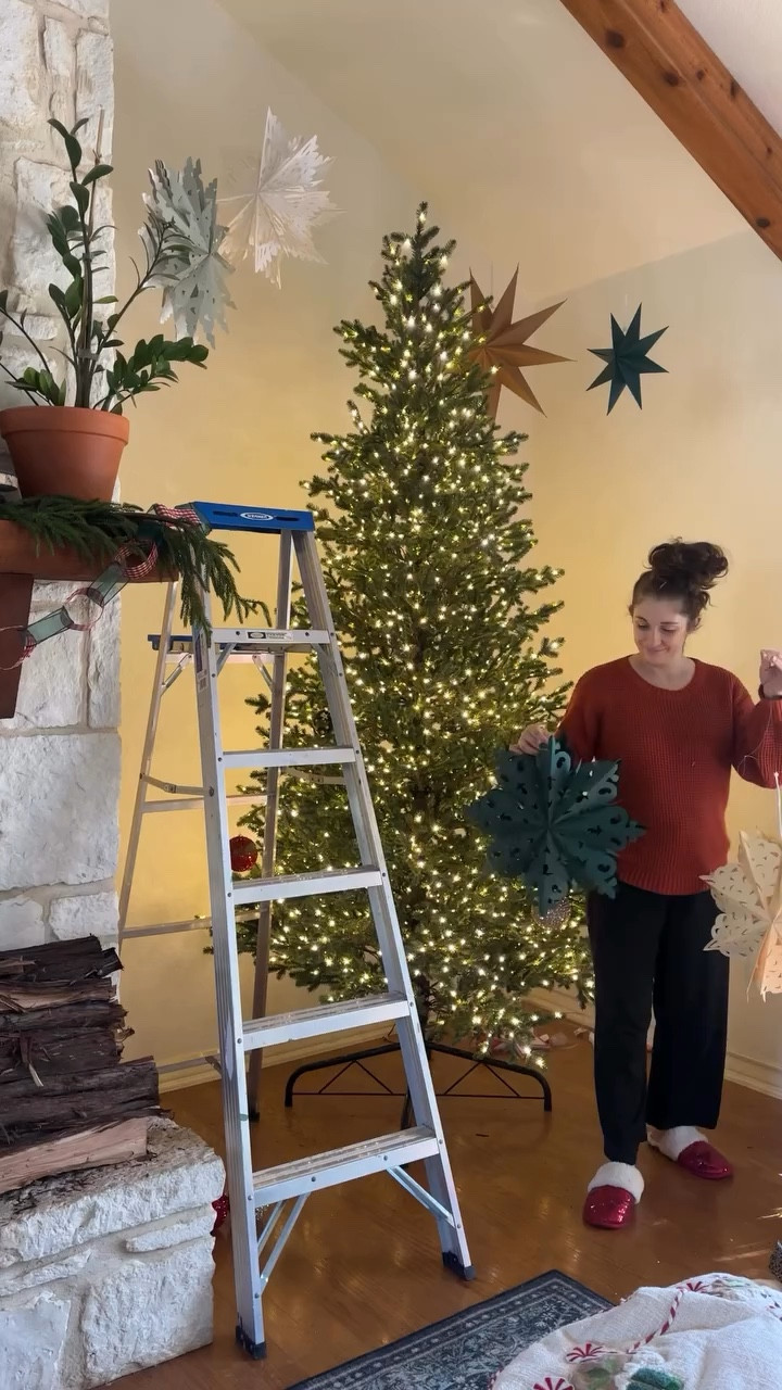 Vlogmas Day 8 ✨

Tonight was our cozy, perfectly imperfect tree-decorating night. I hung a few paper stars, tucked the tree skirt into place, and then let the chaos and magic unfold as the kids took over.

They came in and out throughout the evening… hanging ornaments at their own pace, swapping spots, trading stories, and adding their favorite pieces with some of the sweetest memories.

It’s never magazine-perfect but it’s ours.
And honestly? That’s the part I want to remember.

Paper stars, barefoot kids, ornaments all clustered on one branch, and this warm, ordinary kind of Christmas magic at home. 

This year my oldest even took the initiative and brought out the ladder to reach the top of our tree!

Decorating the Christmas tree with kids • cozy Christmas at home • holiday traditions • Christmas decorating ideas • Vlogmas 

#vlogmas2025 #vlogmas #christmastreedecorating #christmaswithkids #cozychristmas #momlife

#LTKHoliday #LTKmomlife #LTKdayinmylife