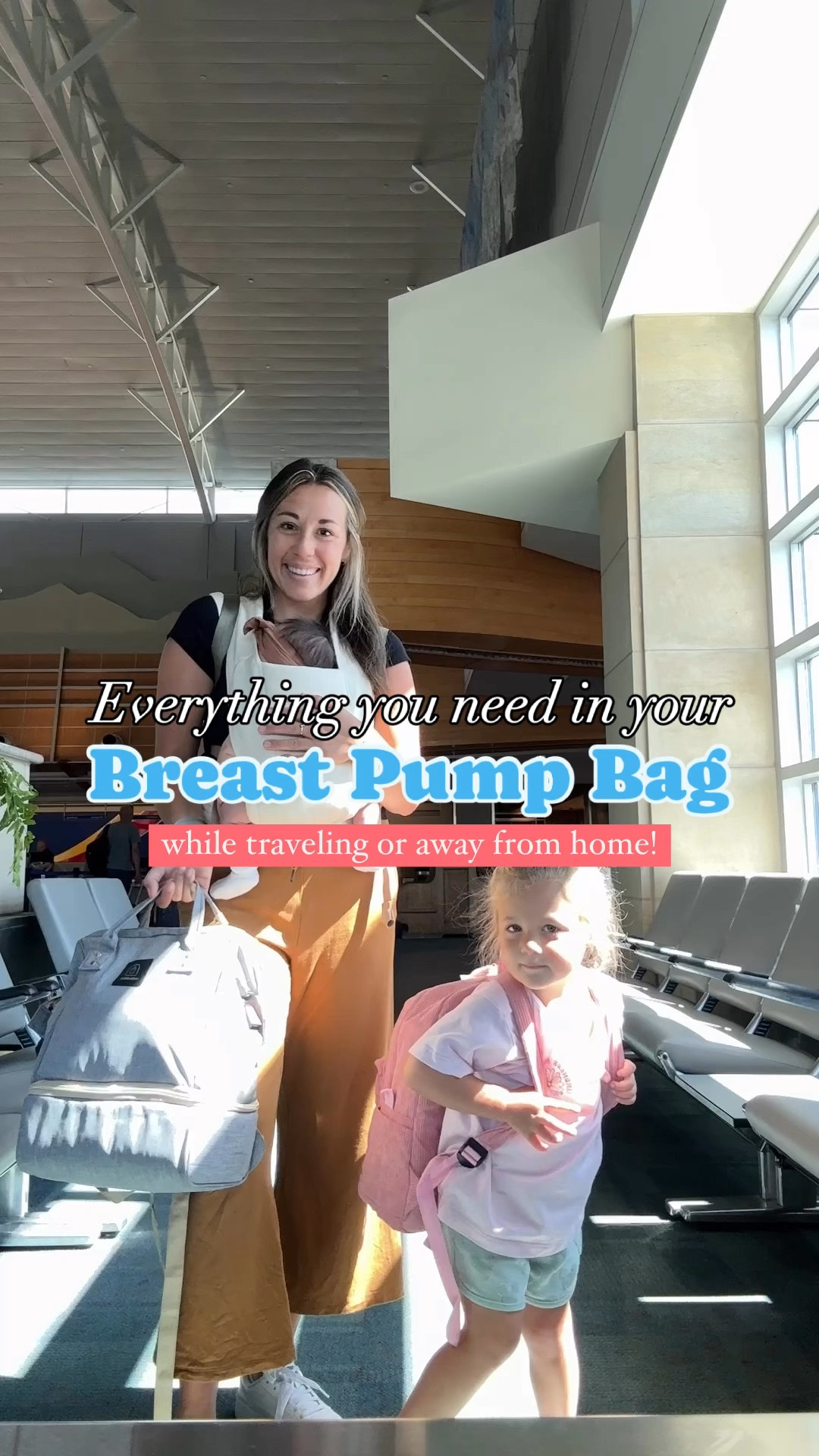 Everything you need in your breast pump bag for traveling 🍼✈️

#LTKBaby #LTKItBag #LTKTravel