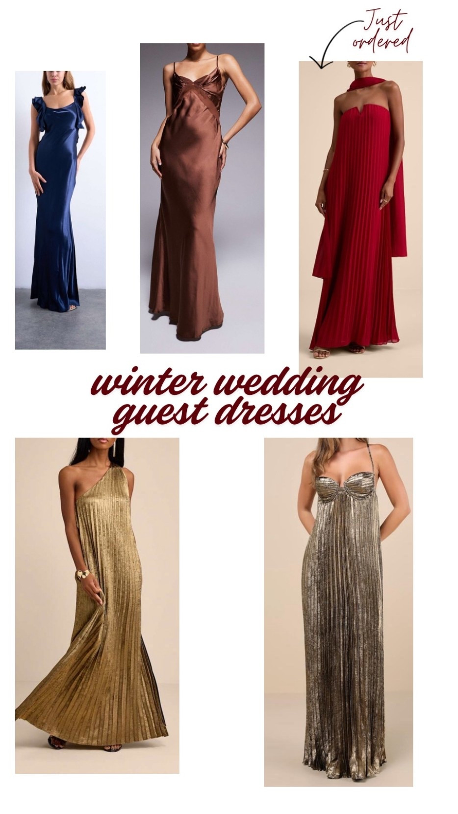 winter wedding guest dresses or holiday party dresses 

#LTKStyleTip #LTKHoliday #LTKSeasonal