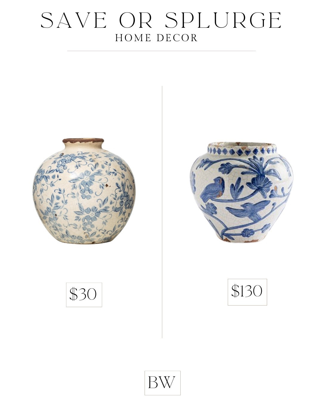 Save or splurge home. Vase is a pottery barn dupe and only $30!

#LTKHome #LTKSaleAlert