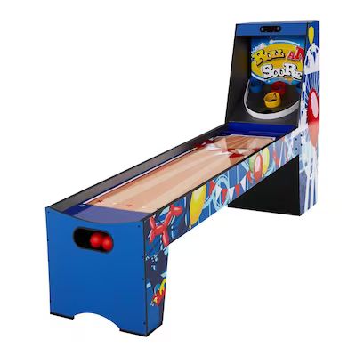 MD Sports Skee-ball or Roll and Score Game 87-in Electronic Freestanding Shuffleboard Table | Lowe's
