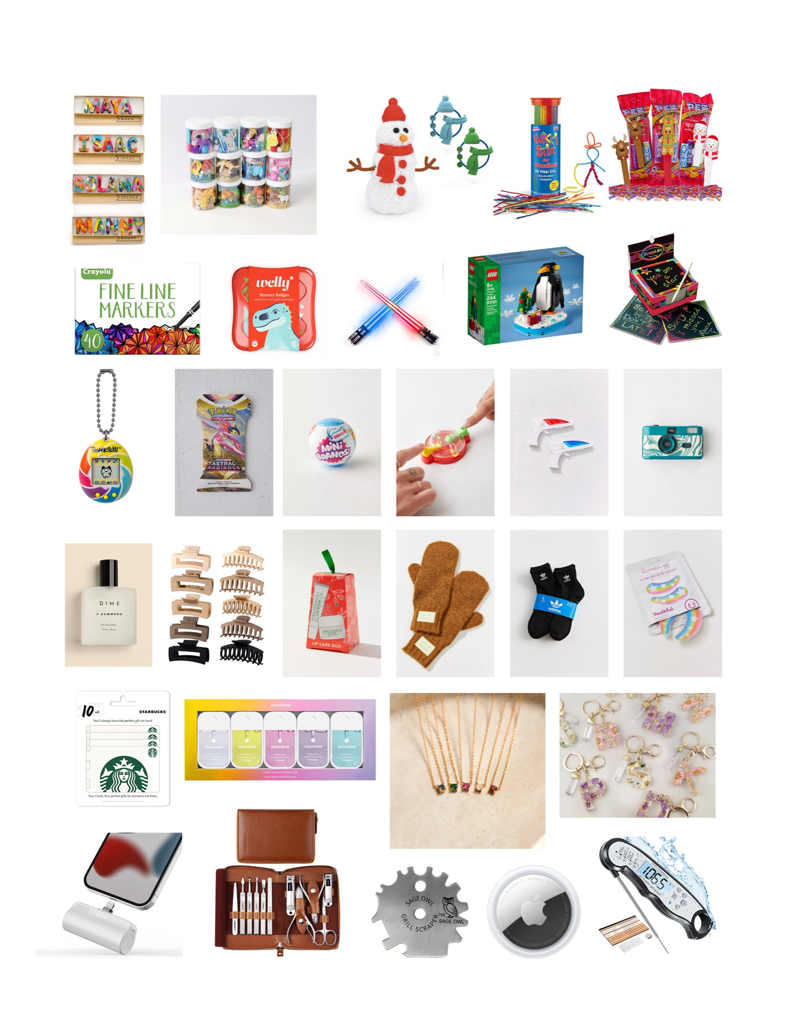 Stocking stuffers for the whole family!

#LTKSeasonal #LTKkids #LTKGiftGuide