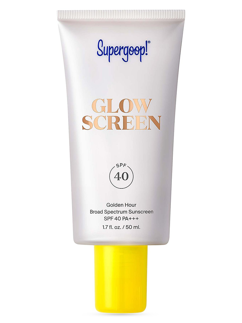 Women's Glow Screen Broad Spectrum Sunscreen SPF 40 PA+++ - Golden Hour - Size 1.7-2.5 oz. - Golden  | Saks Fifth Avenue
