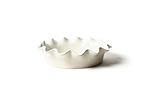 Coton Colors Signature White Ruffle 9in Pie Dish | Amazon (US)
