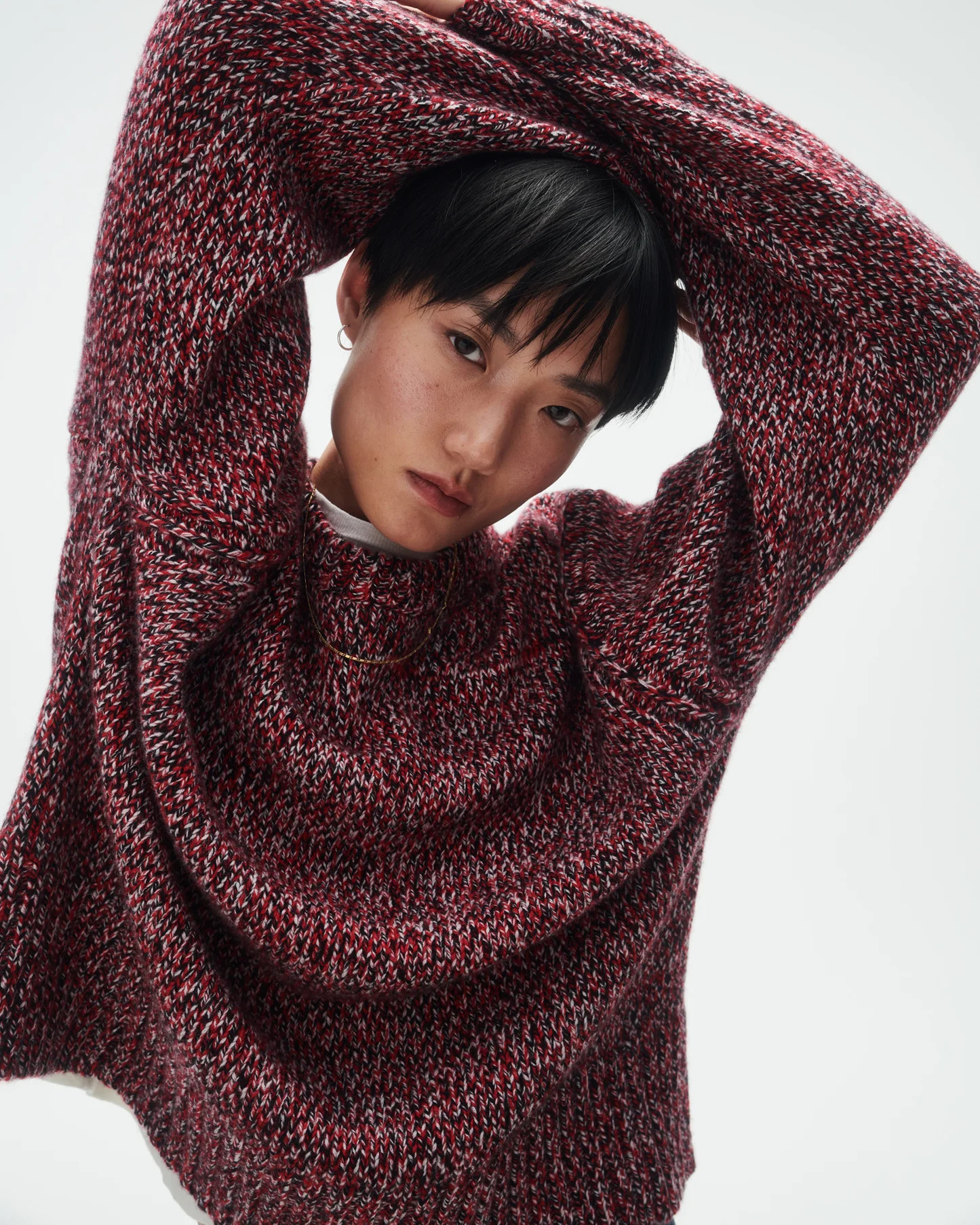 Cozy Crew - True Red Marl | Guest In Residence