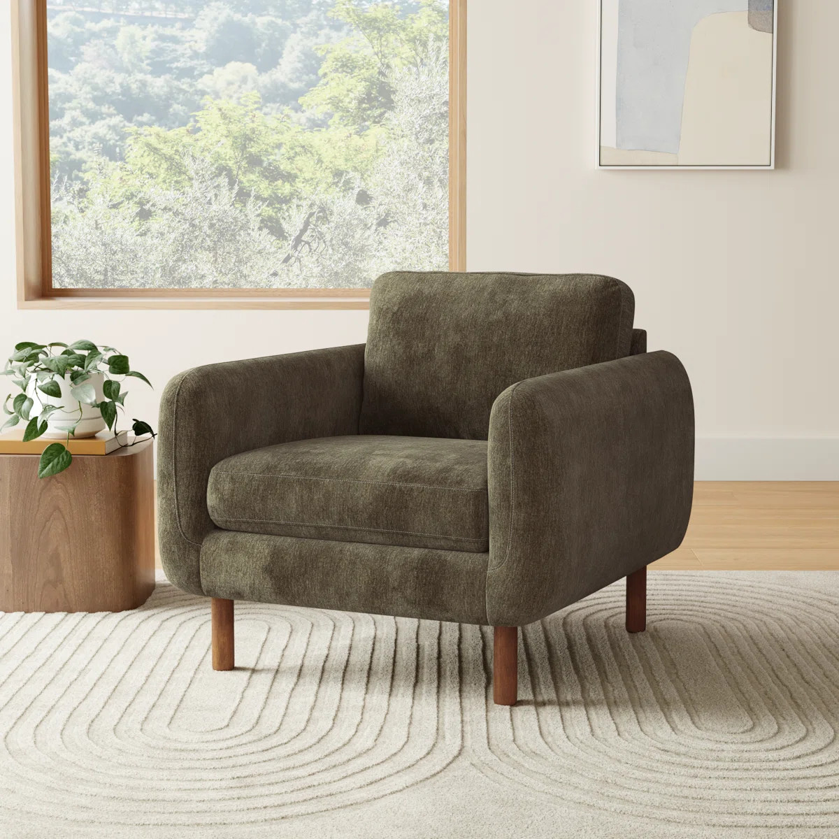 Leno Upholstered Armchair | AllModern