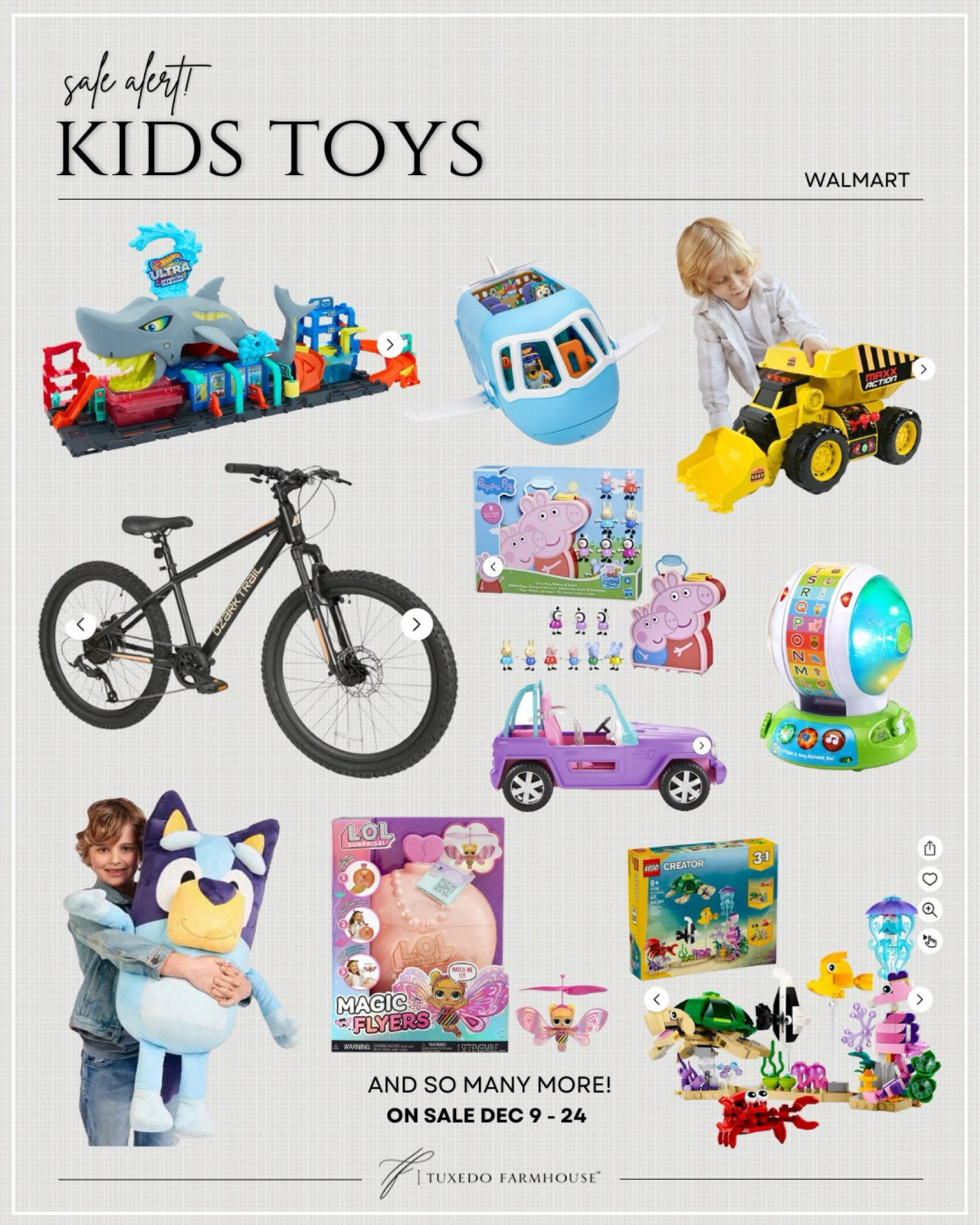 It’s a great time to shop toys for the kids in your life! @Walmart is having a toy sale with many great brands like Crayola, Barbie, Nerf and Lego included!

#walmartpartner
#walmarttoys
#ltksalealert
#ltkholiday


#LTKGiftGuide #LTKKids #LTKFindsUnder50