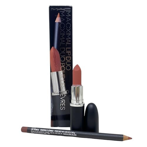 MAC Cosmetics M·A·Cximal Lip Duo - Velvet teddy - Silky Matte Lipstick and a Lip Pencil in Spice. | Amazon (US)