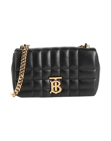 Burberry Woman Shoulder bag Black Size - Leather | YOOX (US)