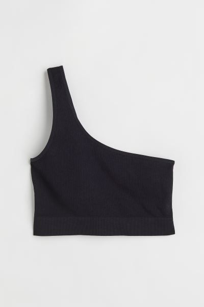 Seamless one-shoulder bralette | H&M (US + CA)