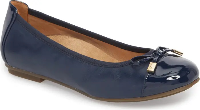 'Minna' Leather Flat (Women) | Nordstrom Rack