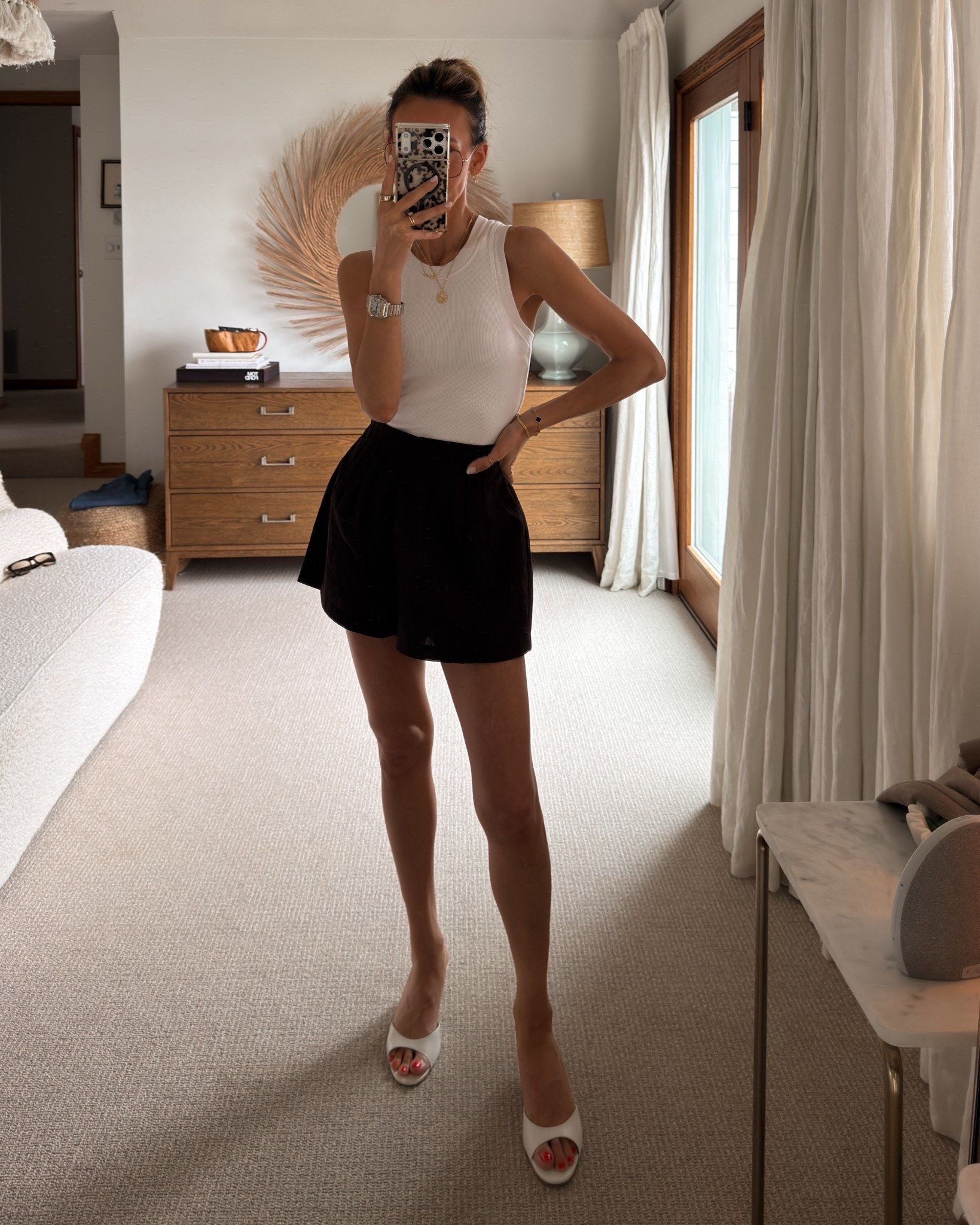 These shorts have a super flattering silhouette and fit tts wearing a 2
They are included in the Shopbop markdown, 40% off!!

#LTKSeasonal #LTKOver40 #LTKTravel