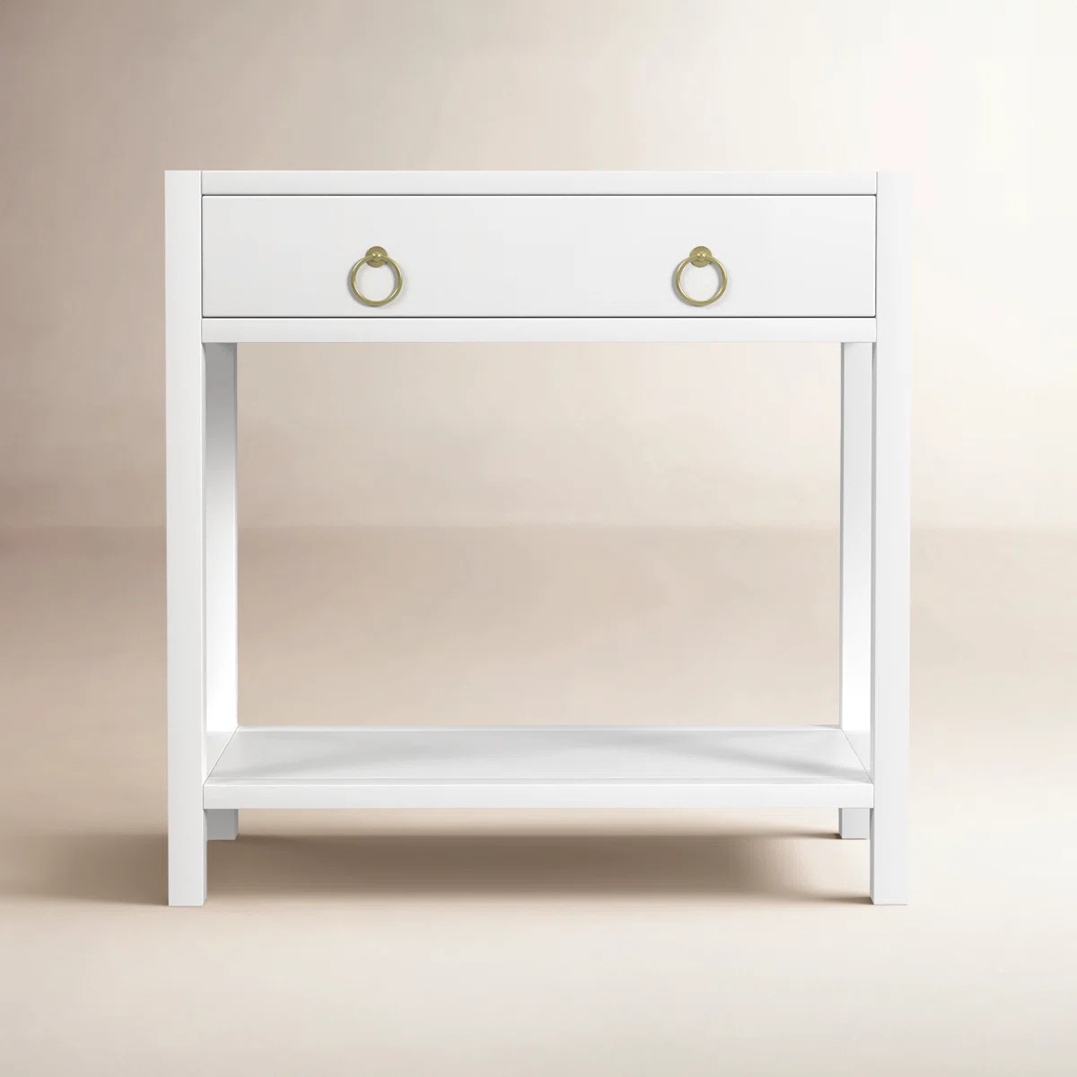 Elin 30" W 1-Drawer Solid Wood Nightstand | Wayfair North America