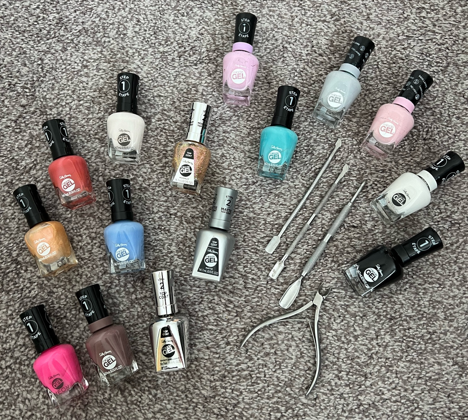 Nail painting products!