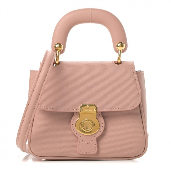 BURBERRY

Trench Calfskin Mini DK88 Top Handle Bag Ash Rose | Fashionphile