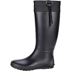 Asgard Women's Packable Lightweight Tall Rain Boots | Amazon (US)
