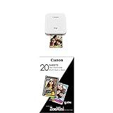 Amazon.com: Canon Ivy Mobile Mini Photo Printer Through Bluetooth(R), Rose Gold with Canon Zink P... | Amazon (US)